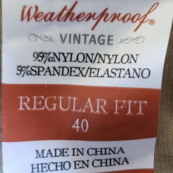 NWT - Weatherproof Gray Performance Short - Size 40 - Picture 3 of 3